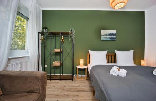 Marli/Brandenbaum Apartment | HejU - Altbau meets Design - Parkplatz - Netflix