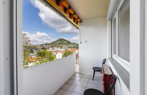Eningen Apartment | Helle, ruhige Dachwohnung