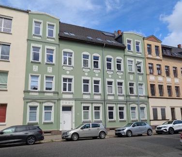 Gablenz Apartment | Helles Studio mit Arbeitsplatz und Balkon