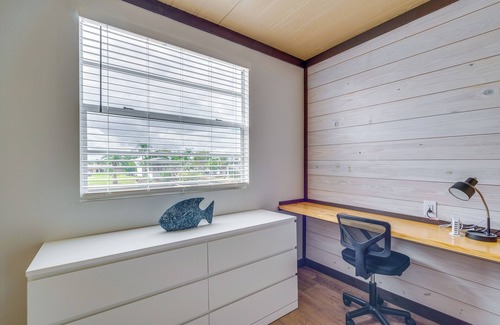 Spring Hill Cottage | Hernando Beach Waterfront Home w/Boat Dock & Deck