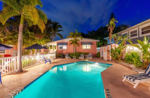 Siesta Key House | Heron Lagoon, dock, pool, the Tortuga at Siesta Key Bungalows