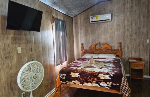 Hopkins Apartment | Hibiscus Cabin with AC at Freshwater Creek Cabanas