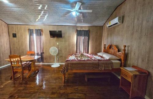 Hopkins Apartment | Hibiscus Cabin with AC at Freshwater Creek Cabanas