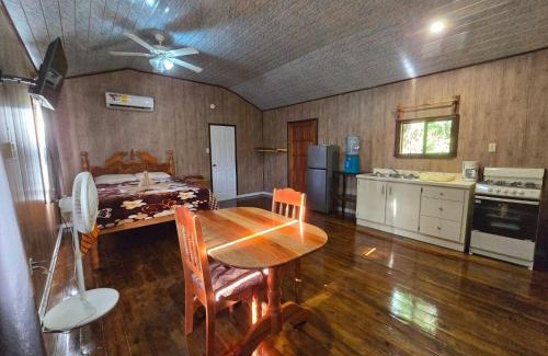 Hopkins Apartment | Hibiscus Cabin with AC at Freshwater Creek Cabanas