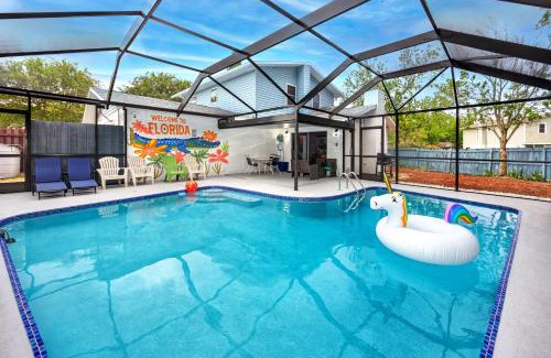 Largo House | Hibiscus16 Heated Pool, Near Beach, Farmer Markets, Tampa, Clearwater, Pinellas Park, Pickleball, Tennis