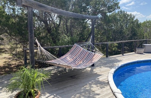 Wimberley Cabin | Hidden Gem with Private Pool and Hot Tub
