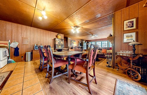 Volcano House | Hidden paradise with a hot tub, wood fireplace, large lanai, & jetted tub