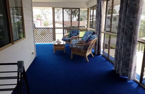 Traviston House | High Tide on Burrum Upstairs, Burrum Heads Private entire grounds for you