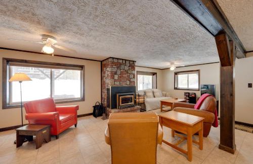Franconia House | Hike and Ski Cabin with Fireplace in Franconia!