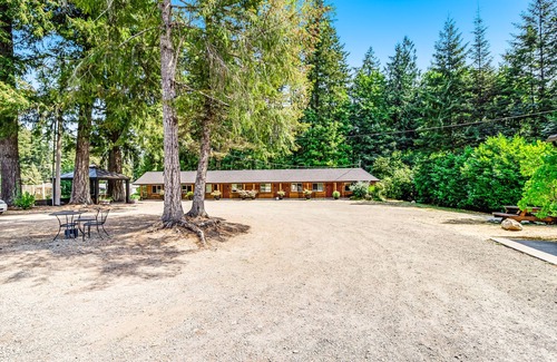 Quilcene Apartment | Hiker's studio with mountain views & fast WiFi - dog-friendly