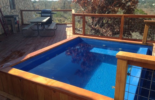 Bergheim Cabin | Hill Country Getaway On Beautiful Ranch Perched On A Cliff Over The Guadalupe R.