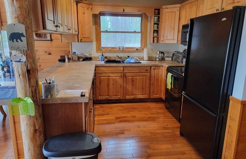 Minocqua Cottage | Hill Lake Charming Minocqua Cabin Fire Pit W&D Pets