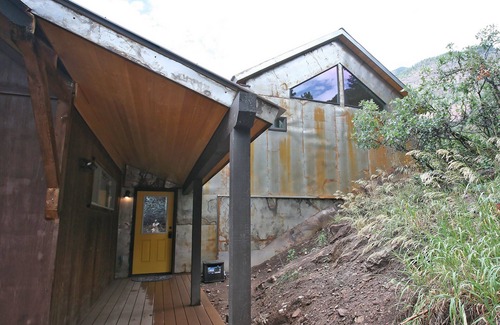 Ouray House | Hillside Haven: Extended-Stay Cabin with Stunning Ouray Views