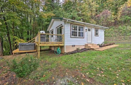 West Jefferson House | Hilltop Hideaway with Scenic Views and Hot Tub!