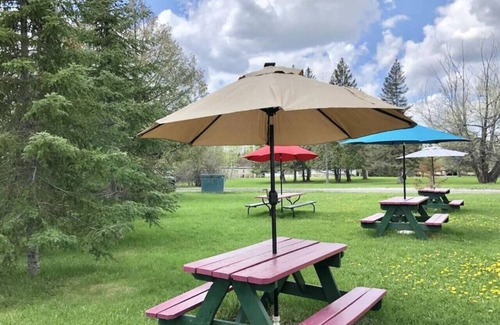International Falls Cabin | Hilltop Lodge - Cedar -Queen Cabin