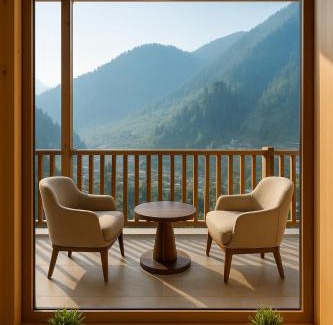 Dumka Hotel | Himalayan Fort Resort, Manali - ! Riverside Property ! Big Garden with Campfire ! Guest Preferred ! Scenic River & Mountain View ! Big Parking ! Luxury Balcony Rooms ! Playing Zone ! Property of the Year