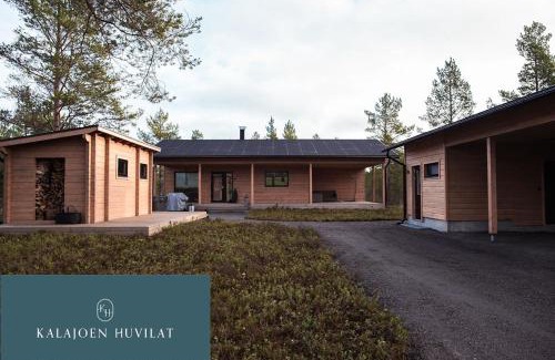 Kalajoki Villa | Hirsihuvila Villa Letto, pihasauna & ulkoporeamme