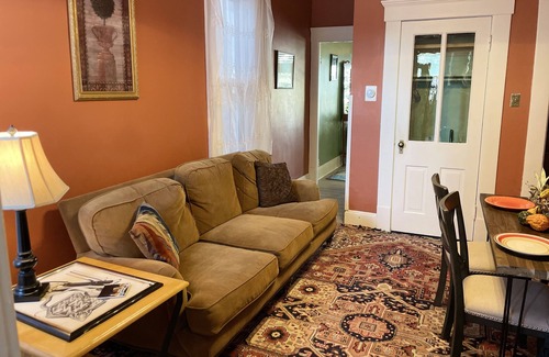 Merion Village Apartment | Historic brick double in premium location of German Village with private garage