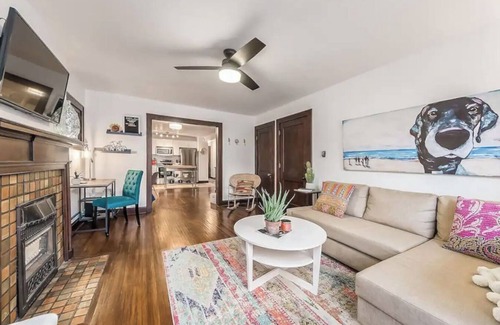 Victorian Village Condo | Historic Condo Downtown Victorian Village , Walk to Short North, OSU, Nationwide