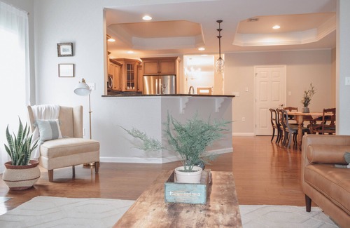 Chambersburg House | Historic Creekside Townhome in Chambersburg
