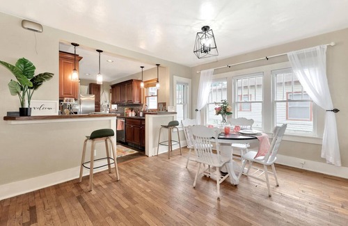 Wichita Cottage | Historic Former Shotgun Home with outback game room Hot Tun Jan 2023