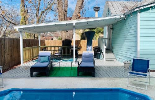 Southtown House | Historic home with heated Mini Pool walking distance to downtown San Antonio!
