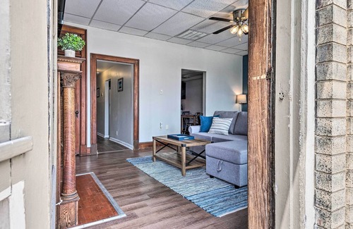 Celina Apartment | Historic Loft Apartment in Downtown Celina!