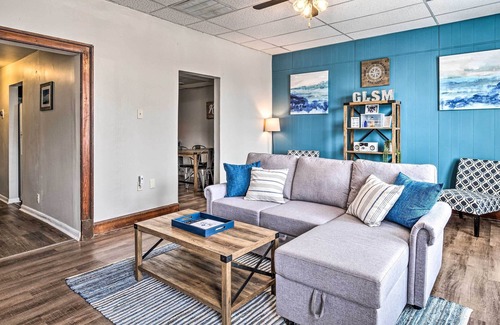 Celina Apartment | Historic Loft Apartment in Downtown Celina!