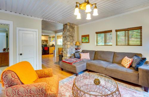 Mapleton House | Historic Mapleton Cottage with River Views and Hot Tub