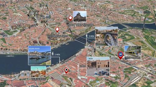Santa Marinha House | Historic Porto Studio, 2 Min Walk to Douro River