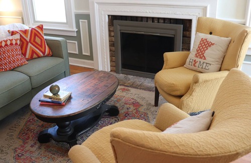 Afton House | Historic schoolhouse turned home in Afton, near Stillwater, skiing, pet friendly