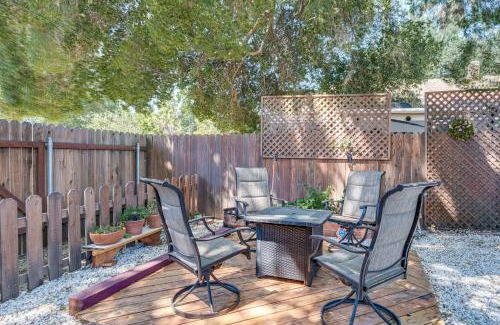 Woodland Apartment | Historic Woodland Escape with Patio and Fire Pit!