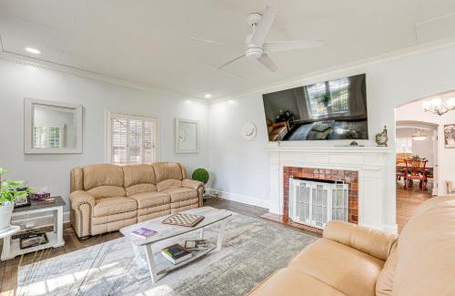Woodland Apartment | Historic Woodland Escape with Patio and Fire Pit!