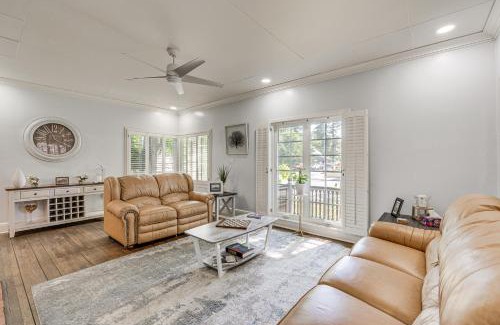 Woodland Apartment | Historic Woodland Escape with Patio and Fire Pit!