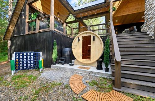 Hochatown House | Hoch-A-Frame I Sauna-Hot Tub-Putt Putt-Firepit