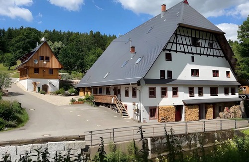 Koenigsfeld im Schwarzwald House | Holiday Home 'Kornspeicher Untere Mühle' with Private Terrace and Wi-Fi