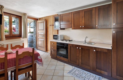Arvier Apartment | Holiday Apartment "Maison Godioz - 1" with Mountain View, Shared Terrace & Wi-Fi