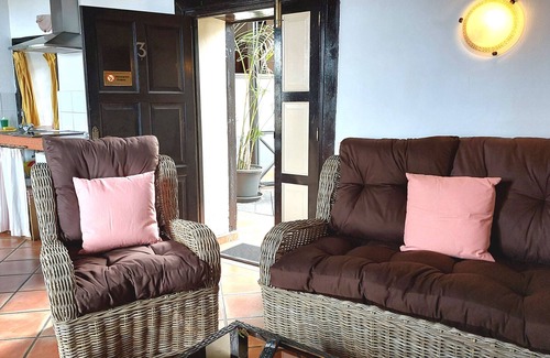 El Guincho Apartment | Holiday flat "Apartamentos Monasterio de San Antonio No. 3" with wifi and sea view - Adults only