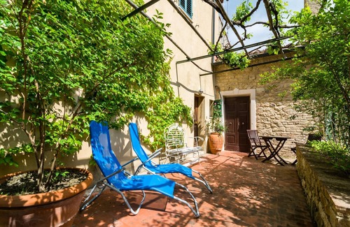 Montecastelli House | Holiday Home in Tuscany near Forest Views
