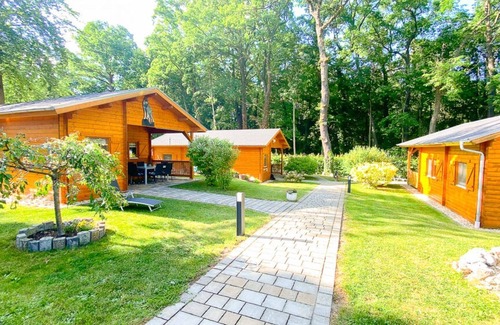 Boxberg/O.L. House | Holiday Home 'Ferienhaus 5 Familie Täubert' with Private Terrace, Private Garden and Wi-Fi