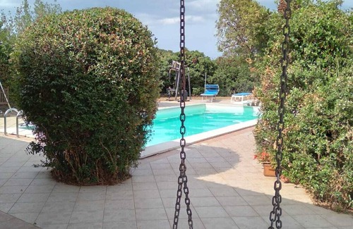 Olbia House | Holiday Home "Alex Apartment" with Mountain View, Pool, A/C, Terrace & Garden