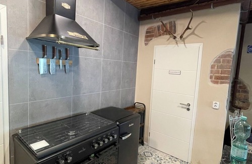 Hoyerswerda House | Holiday Home 'Buri`s Seenlandhaus' with Private Terrace, Private Garden and Wi-Fi
