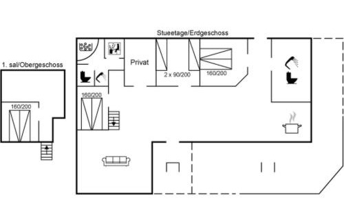 Nordenbro Vesteregn House | Holiday Home Faina - 100m from the sea by Interhome