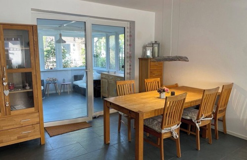 Dassow House | Holiday Home 'Ferienhaus Storchennest' with Private Terrace, Private Garden and Wi-Fi