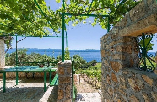 Murvica House | Holiday Home in Murvica with Seaview, Terrace, Air condition, WIFI (146-6)