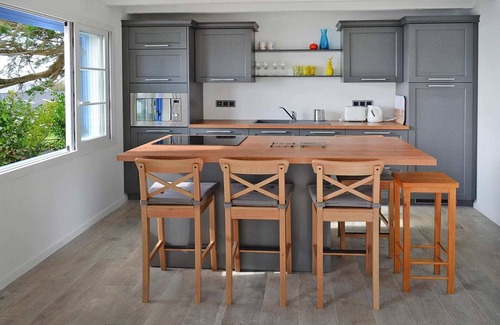 Plougasnou House | Holiday Home in Térenez with Sea View