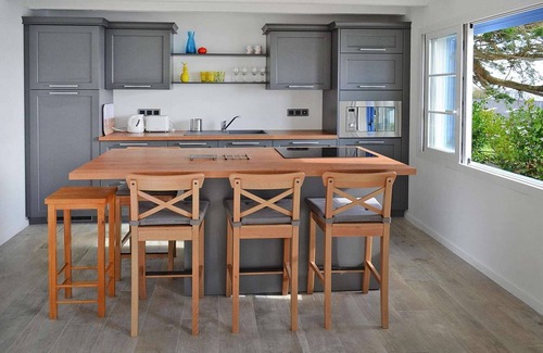Plougasnou House | Holiday Home in Térenez with Sea View