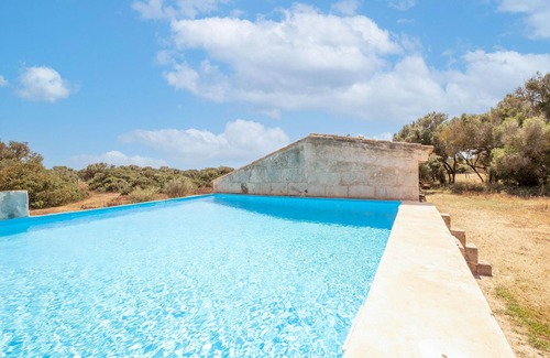 Campos House | Holiday Home 'Possessio Sa Barrala Casa Del Señor' with Mountain View