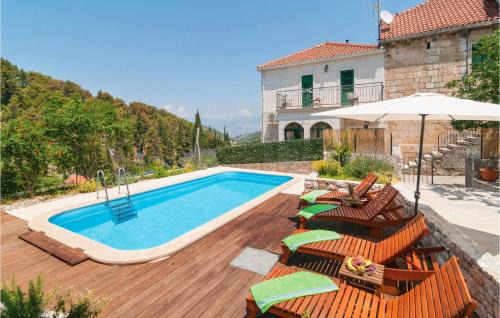 Dol House | Holiday Home Postira With Fireplace Vii