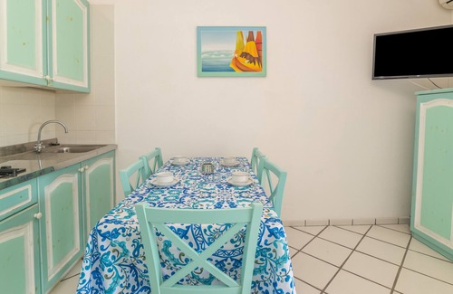 Capo d'Orso House | Holiday Home "Villetta Bilocale Porto Mannu D6" with Sea View & Terrace